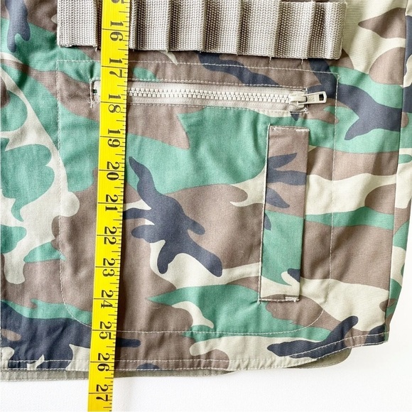 Rothco Fishing Men's Ranger Vest Camo Hunting Outdoor Size Large NWT Woodland - Picture 7 of 7